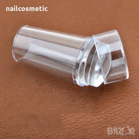 Прозрачен силиконов печат с капак, снимка 3 - Продукти за маникюр - 23677529