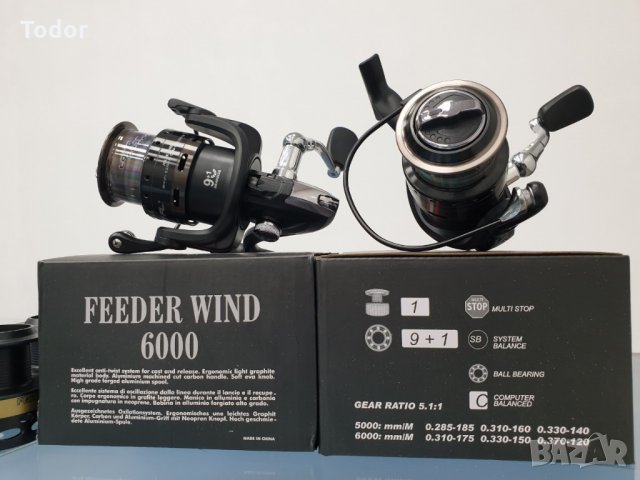Риболовна Макара Feeder Wind 1000/2000/3000/4000/5000/6000