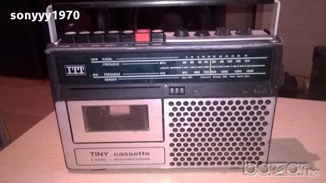 Itt tiny-made in germany-внос швеицария, снимка 14 - Ресийвъри, усилватели, смесителни пултове - 13704836