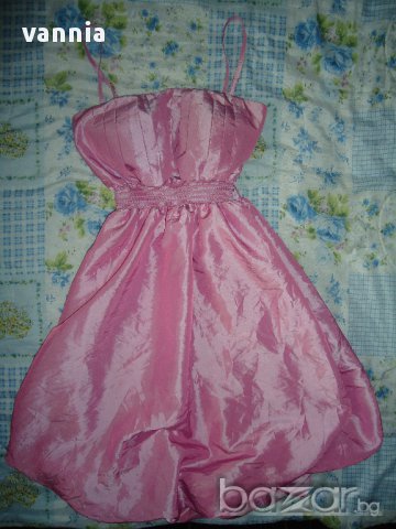 VILA-рокля балон С размер, снимка 1 - Рокли - 15844488