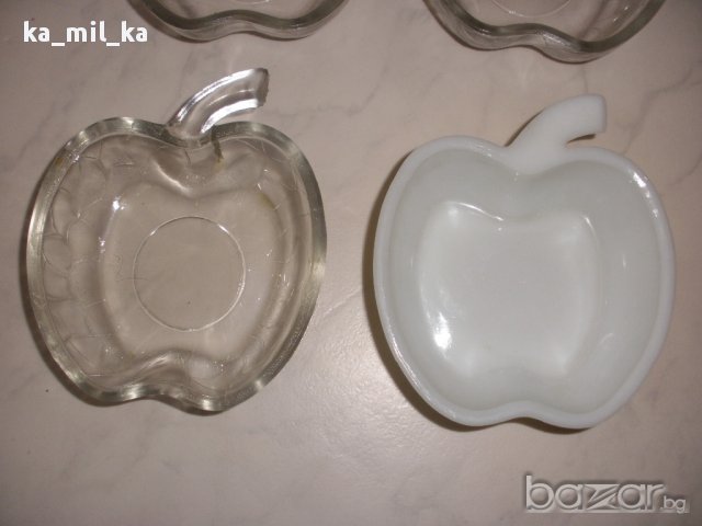 Сет купички с форма на ябълки, за ядки - прекрасни , снимка 5 - Форми - 11759884