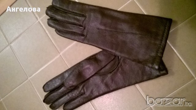 Дамски ръкавици с подплата ест.кожа 06, снимка 4 - Шапки - 13008131