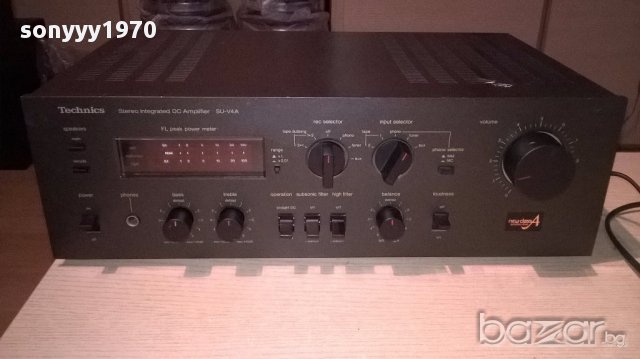 Technics su-v4a dc amplifier-580w-made in japan-от швеицария, снимка 5 - Ресийвъри, усилватели, смесителни пултове - 17859549