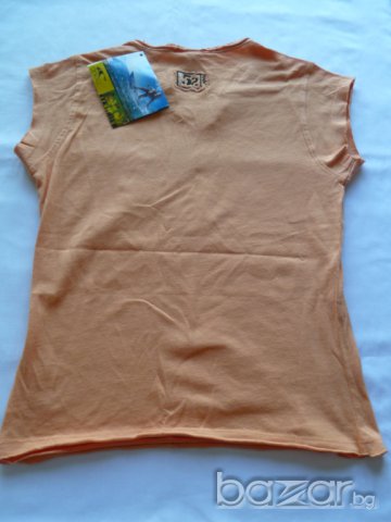 O'neill / О'нийл дамска блуза # Оранжева, снимка 4 - Тениски - 8100730