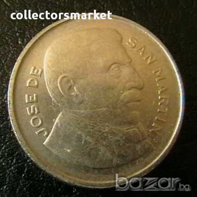 10 центаво 1956, Аржентина, снимка 2 - Нумизматика и бонистика - 15764190