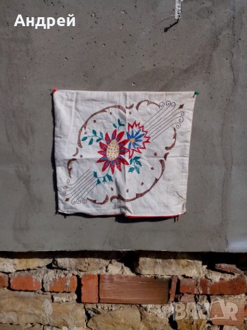 Бродирана калъфка за възглавница #5