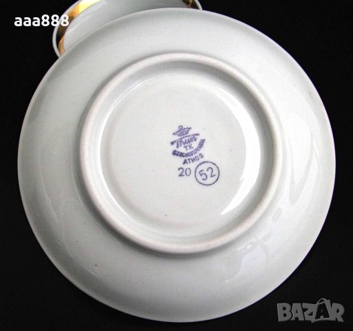 Сервиз за кафе Thun ТК Карловарски порцелан Бохемия, снимка 7 - Сервизи - 23642604