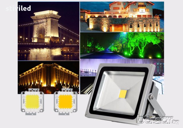 LED 20W студено бяло 100 % EPISTAR , снимка 5 - Прожектори - 15294554