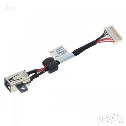 Нова DC JACK Букса с кабел за Лаптопи Dell Precision M3800 XPS 15 9530 9550 DC30100O800 DC301000800, снимка 7 - Лаптоп аксесоари - 24591728