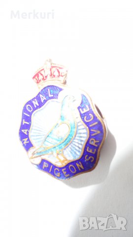 Рядка значка ''National Pigeon Service''(NPS), снимка 10 - Колекции - 24193515