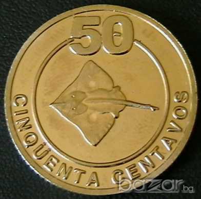 50 центаво 2008, Кабинда, снимка 1 - Нумизматика и бонистика - 7467909