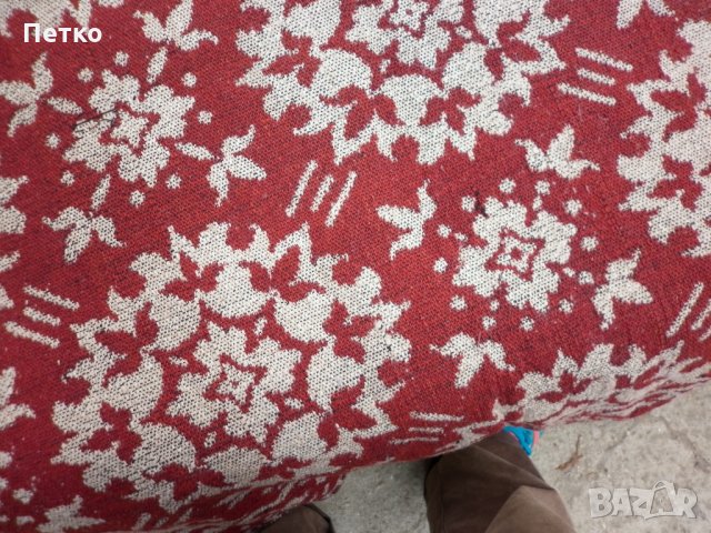 Стар килим черга  не е ползван  240 / 100 см, снимка 3 - Антикварни и старинни предмети - 25399098