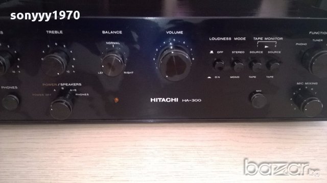 hitachi ha-300-stereo amplifier-japan-внос швеицария, снимка 10 - Ресийвъри, усилватели, смесителни пултове - 12762948