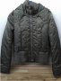 Дамско яке LEE COOPER оригинал, S, зелено, лъскаво, с качулка, с вата, щрик със СРЕБЪРНИ нишки, НОВО, снимка 2