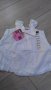 Бебешка детска сладка бяла рокля оригинал Delta kids, снимка 1 - Бебешки рокли - 21242309