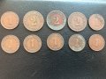 10 бр. монети германиа 1/2 пфенинга 1906/ от1911 /1914 г.