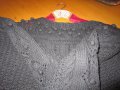 ПУЛОВЕР   И ЖИЛЕТКА -ръчно плетиво, снимка 1 - Блузи с дълъг ръкав и пуловери - 12566834