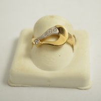 златен пръстен 47662-3, снимка 1 - Пръстени - 23658189