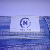 29 размер Къси дънкови панталонки Vivian, сини – 29 размер, снимка 12 - Къси панталони и бермуди - 25032761