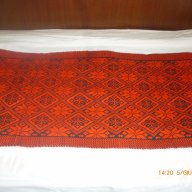 тъкано на стан килимче с реснички, снимка 1 - Олекотени завивки и одеяла - 18605913