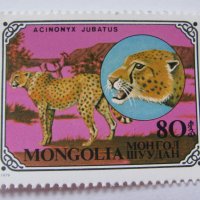 Дивите котки-сет от 7 марки, 1979, Монголия, снимка 10 - Филателия - 22374210