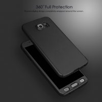Защита на 360 градуса мат калъф кейс за Samsung Galaxy S6, S6 Edge, снимка 5 - Калъфи, кейсове - 23009571