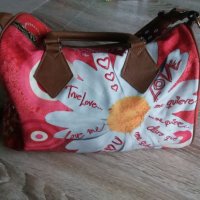 Чанта на Desigual дамска чанта къси и дълга дръжки, снимка 1 - Чанти - 24525891