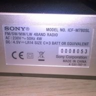 sony icf-m280sl receiver/radio-внос швеицария, снимка 13 - Ресийвъри, усилватели, смесителни пултове - 17222107