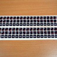 Лепенки - стикери за клавиатура с кирилица, снимка 2 - Клавиатури и мишки - 11283203