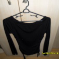 Блуза черна, снимка 5 - Блузи с дълъг ръкав и пуловери - 6427936