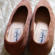 обувки дамски естествен велур 41№ чисто нови, снимка 1 - Дамски ежедневни обувки - 14997447