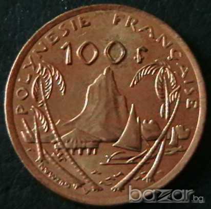 100 франка 2011, Френска Полинезия, снимка 1
