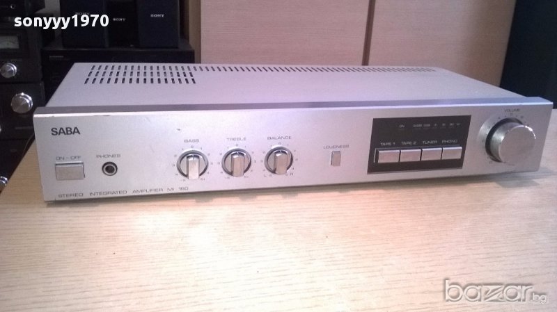 saba mi 180 amplifier-внос швеицария, снимка 1