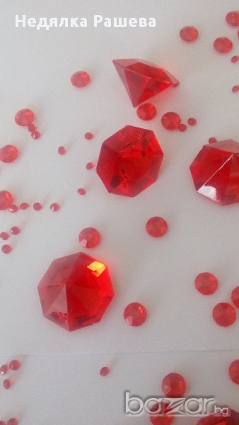 Декорация в червено 3 в 1, снимка 1