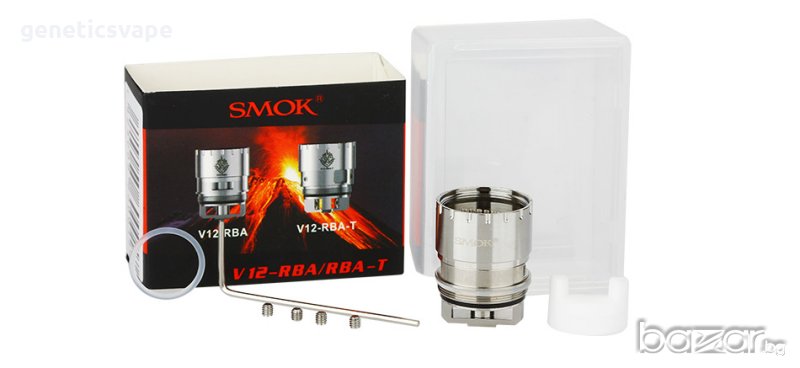 Smok V12 RBA T самообслужваема рба глава оригинална! , снимка 1