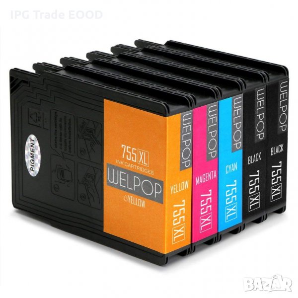 ЛИКВИДАЦИЯ!Съвместими глави Epson T7551 T7552 T7553 T7554 WorkForce Pro WF-8510 W, снимка 1