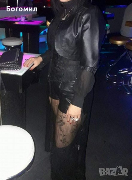 Страхотна мрежеста риза рокля Punk Rave , снимка 1