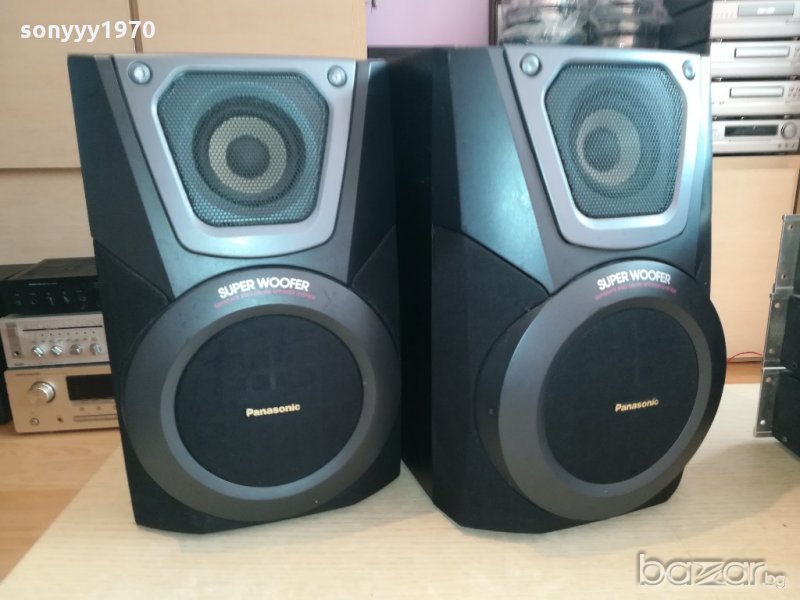 panasonic sb-ak25/2x100w/6ohm-33х26х21см-внос швеицария, снимка 1