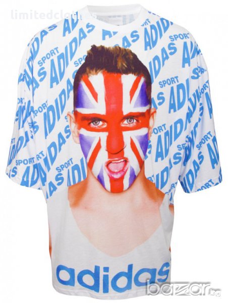 ADIDAS JEREMY SCOTT UK GREAT BRITAIN Мъжка / Дамска Тениска, снимка 1