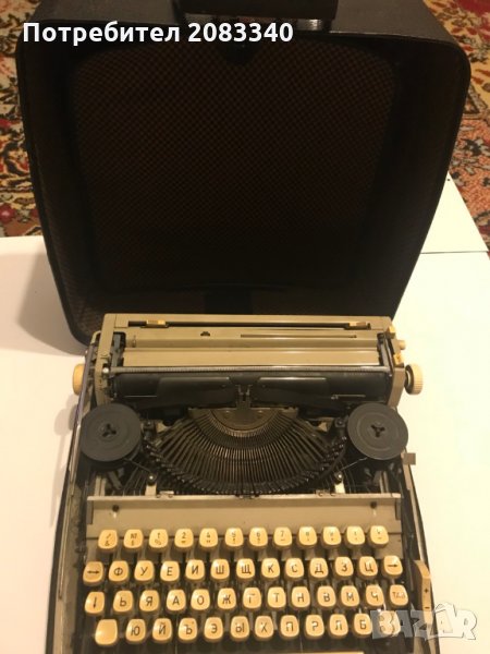 Стара ретро пишеща машина, снимка 1