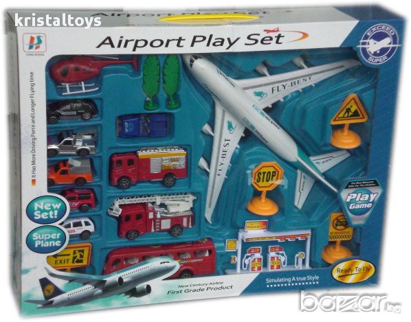 Детска играчка комплект Летище 322745, снимка 1
