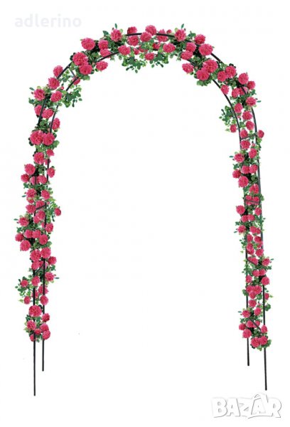  Розова арка, арка за цветя, цветна арка, празнична арка , снимка 1