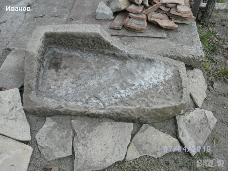 Каменно корито не цяло продавам, снимка 1
