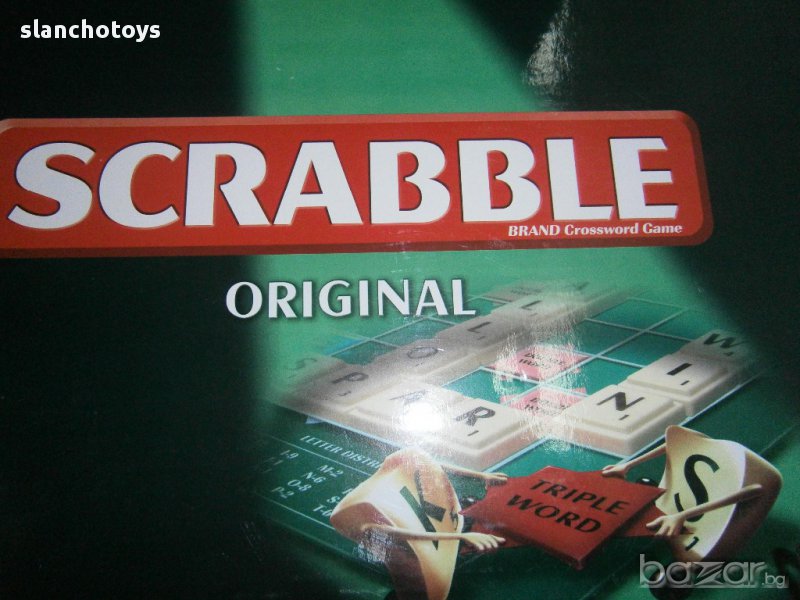 Скрабъл на английски,средна кутия,голяма  и туристически, снимка 1