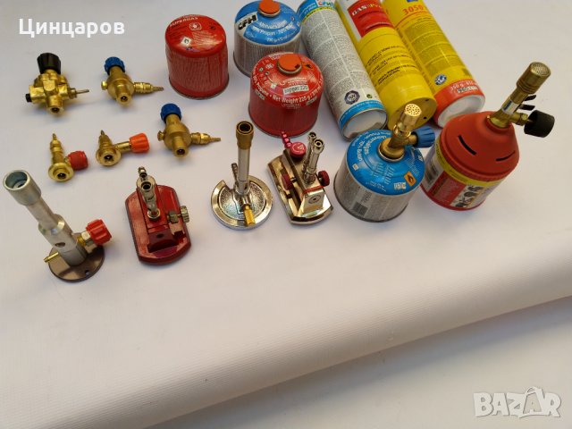 Горелка,горелки настолни,лабораторни.Кран регулатори,газови флакони и консумативи,маркучи и др., снимка 3 - Друго търговско оборудване - 25810761