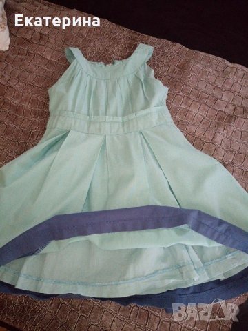 Памучна рокля за 4 г., снимка 1 - Детски рокли и поли - 21749286