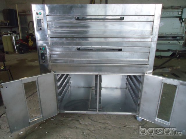 Производство на фурни за хляб и закуски и втасални шкафове и втасални камери бълргаско производство , снимка 1