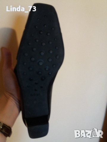 Дам.обувки-"HÖGL"-/ест.кожа/-№39-40,цвят-черни. Закупени от Австрия., снимка 12 - Дамски обувки на ток - 22386669