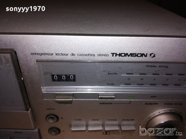 thomson deck-made in japan-внос франция, снимка 12 - Декове - 20499552