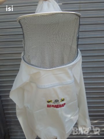 Пчеларски блузон детски плътен бял- пчеларско облекло, снимка 2 - За пчели - 24527590